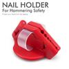 Protector de Fijación de Uñas Doméstico Protector de Mano Dispositivo Anti-Martillo Multifuncional Clavo de Cemento Seguridad Protección de Dedos Clip Herramienta