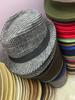 Gorro cálido de lana con ala deformada para personas de mediana edad y mayores, estilo británico, estilo retro, a cuadros, estilo jazz europeo y americano, para otoño e invierno.
