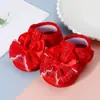 Zapatos de Bebé de Estilo Nuevo para Primavera y Otoño, de 0 a 12 Meses, Transfronterizos, con Punta Cerrada y Apertura en Forma de T, Zapatos Cálidos de Algodón para Niños en Primavera y Otoño