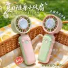 27 Años Nuevo Refrigeración Plegable Ventilador Pequeño Colgante de Cuello Portátil Motor sin Escobillas Carga USB Viento Fuerte Larga Duración de Batería Portátil