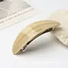 Pasador de Acetato Ovalado Estilo Francés con Resorte, Pasador de Gama Alta para Cola de Caballo Baja, Pinza para Recoger la Mitad de la Cabeza en la Parte Trasera, Accesorio para el Cabello para el Trayecto Diario