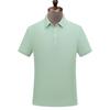 Polo con logotipo personalizado impreso, camiseta de verano con solapa, ropa de trabajo de manga corta, mono, camisa publicitaria cultural, bordado personalizado.