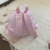 Mochila Panda Base Mesmo Estilo Panda Huahua Mochila Infantil Jardim de Infância Meninas Meninos Mochila Pequena Versátil Bolsa Fofa