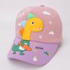 Sombrero de comercio exterior al por mayor gorra de béisbol para niños animal de tigre de dibujos animados lindo niños y niñas gorra con visera estilo coreano transfronterizo