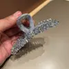 Clip para el Cabello de Cristal Súper Brillante Exquisito de Alta Gama Estilo Moño Elegante Accesorio para el Cabello Hecho a Mano Pasador Estilo Coreano y Japonés Clip para el Cabello