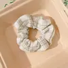 Pañuelo cuadrado estilo casual, scrunchie, lazo de encaje para el pelo, diadema dulce, accesorio para el cabello de alta gama a la moda para mujeres