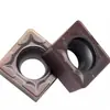 Inserto de Fresado de Agujero Interno Cnc Daiska Scmt09T304Lf 6018 para Procesamiento de Acero Inoxidable y Acero Dulce