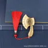 Nueva Pieza de Manija Giratoria de Hacha de Latón Colgante Generativo Bendecido de Paz Colgante Joyería Creativa Giratoria