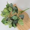 Planta de simulación planta verde hoja persa rosa verde flor de plástico pasto falso planta de helecho en maceta accesorios de pared Hoja Venta al por mayor