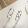Pendientes de Metal Plateado con Forma de Estrella y Corazón para Mujer, Estilo Casual y Genial, Pendientes de Diseño, Pendientes de Moda, Retro