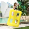 Brinquedo Inflável para Piscina Flutuante para Adultos Campo de Boia Aquática Boia Aquática Cadeira de Lounge Aquática para Adultos