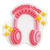 Encantos Lindos de Dibujos Animados Rosas Serie Gusano de Libro para Zapatos con Agujeros Clips de Decoración de Zapatos Desmontables DIY Venta al por Mayor en Stock