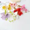Llavero de Tulipán Estilo Europeo y Americano Accesorio de Moda Encanto para Bolsa Ins Estilo Simple Colgante Colgante de Flor Artificial de PU