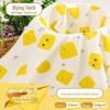 Crepe Duplo Estampado Crepe Estampado Biscoito Toalha de Babar Pijama Tecido para Escalada