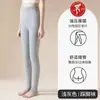 Leggings Listradas Verticais para Outono e Inverno, Forradas com Lã e Espessadas, Cashmere Canelado, Cintura Alta Afinando, Quentes e Adequadas para Usar por Cima, Atacado