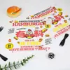 Papel Hamburguesa Papel Resistente a la Grasa Papel Desechable para Envolver Bolas de Arroz Rollos de Pollo Papel para Envolver Burritos Comercial Bandeja de Papel para Alimentos Se Puede Personalizar