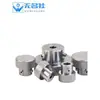 Rueda de mano ajustable de acero inoxidable Perilla moleteada Manivela Manija de posicionamiento sin rosca Manija de instrumento Accesorios para rueda de mano En stock