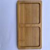 Maceta Carnosa Bandeja de Bambú Mosaico DIY Almohadilla de Bambú Embrión con Forma Base de Bambú Soporte Posavasos Bandeja Base Transfronteriza