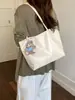 Bolsa de Lona de Nylon de Grande Capacidade Feminina 2026 Nova Versátil Fashionável Bolsa Feminina Bolsa Tote Casual Bolsa de Ombro Único para Viagem