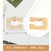Decoración de Lazo Desmontable de Aleación con Pedrería Hebilla en C Flor para Zapato Hebilla de Zapato Accesorios para Punta de Zapato de Tacón Alto Europeo y Americano para Boda