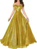 Vestido de Comércio Exterior da Amazon 2026 Novo Estilo Tomara-que-caia Vestido de Baile Vestido de Noite Linha A Feminino Longo Lantejoula Vestido Formal