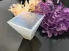 Molde de Silicone Pirâmide de Resina Cristal DIY Joias Feitas à Mão Triângulo Flor Seca Modelo de Ornamento de Resina