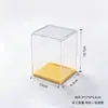 Soporte de Exhibición para Cajas Sorpresa Pop Mart Acrílico Transparente a Prueba de Polvo Apilable Figura Caja de Almacenamiento de Escritorio Venta al Por Mayor