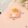 Novos Chapéus de Frutas Fofos, Capas de Celular Artesanais DIY de Cola de Creme com Animais, Presilhas de Cabelo, Adesivos para Copo de Água, Acessórios de Joias de Resina