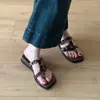 Primer Encuentro con las Chanclas de Cuña de Suela Gruesa para Mujer, Nuevo Modelo Verano 2026, Perfectas para Usar con Faldas en la Playa