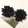 Tecido Delicado Elegante Outono e Inverno Coreano Borda Queimada Gardênia Corda de Cabelo DIY Acessório de Cabeça Presilha Tubarão Colar de Pescoço Acessórios de Vestuário