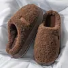 Pantuflas de algodón para mujer 2026 nuevo modelo para otoño e invierno, uso en interiores en casa, cálidas, antideslizantes, resistentes al olor, silenciosas, pantuflas de algodón con suela suave para mujer