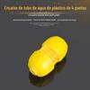 [Chuangyuan] Adaptador de reparo de mangueira de tubo de água direto da fábrica, conector rápido de tubo de água de plástico de 4 pontos