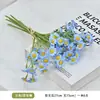 Flor de simulação de alta qualidade buquê realista de camomila margarida flor artificial decoração de mesa de sala de estar buquê adereços de fotografia