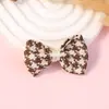 Tecido Coreano Feito à Mão DIY Produtos Semi-Acabados Simples e Versátil Pied-de-Poule Pequena Fragrância Sapatos e Meias Acessórios de Vestuário Acessórios