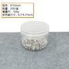 Alfileres de Posicionamiento de Diamante En Caja, Tachuelas Transparentes, Alfileres de Posicionamiento para Costura y Corte Patchwork, Alfileres para Dar Forma a Ramo de Boda Floral
