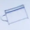 Bolsa de Malla de Gasa de Gran Capacidad, Bolsa Portátil Transparente de Doble Capa con Cremallera para Materiales de Tareas Escolares, Exámenes y Almacenamiento de Clasificación de Documentos