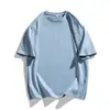 Ropa para Hombre Explorer Verano Nuevo Transfronterizo Camiseta de Gamuza para Hombre Holgada Cuello Redondo Manga Corta Informal Deportiva Camiseta