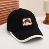 Hola Oso de Dibujos Animados Gorra Infantil Gorra de Béisbol Estilo Primavera y Otoño Estilo Urbano Niños y Niñas Gorra de Pico Parche Gorra Hip-Hop