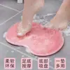 Alfombrilla para Frotar Pies Alfombrilla de Piso Lavado de Alfombrilla para Pies Silicona Antideslizante Persona Perezosa Baño Artefacto para Frotar la Espalda Cepillo de Masaje para Baño Placa Base para Pies Alfombrilla con Ventosa
