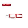 Adecuado para 14-18 modificación interior de fibra de carbono Carola panel de instrumentos salida de aire accesorios para coche pegatinas decorativas