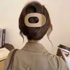 Novo Presilha de Cabelo Grande Oval Plana Fosca Simples Francesa com Design Curvo e Confortável da Amazon