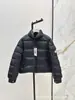 Edição Dujia Tianhua Mengjia Outono/Inverno 90% plumas Nova Jaqueta Feminina Curta de Alta Qualidade com Gola Alta Moda Versátil