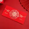 Novos envelopes vermelhos criativos para casamento com o caractere "" (felicidade dupla) - perfeitos para casamentos, envelopes vermelhos dobráveis para presentear, atacado.