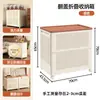 Caja Plegable para Almacenamiento de Ropa Transfronteriza, Organizador de Ropa y Colchas de Gran Capacidad con Tapa abatible, Armario de Almacenamiento