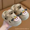 Zapatos Croc para Niños Niños Verano Antideslizantes Suela Suave Punta Cerrada Niñas Dibujos Animados Interior Lindos Bebé Sandalias para Bebé