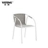 Cadeira de Rattan para Lazer ao Ar Livre Wodeng Jardim Hotel Varanda Mesa de Café Mesa e Cadeira Cafeteria Restaurante Mesa e Cadeira Combinação de Sofá