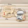 Marco Base de Brocado Song Estilo Chino para DIY de Signos del Zodiaco, Calabazas, Bolsas de la Suerte, Pipas, Colgantes para Coche, Broches y Accesorios de Marco Vacío