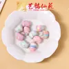 Figurilla de Gato de Orejas Largas con Laca de Ébano Yiming Xianyuan Laca Gato Curioso Adorno en Forma de Corazón de Ciervo