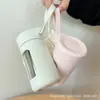 Vaso de Agua de Vidrio para Niñas, Alto Valor Estético, Portátil, Resistente a Altas Temperaturas, Nuevo Modelo 2025, Taza de Té Simple para el Hogar con Correa de Silicona