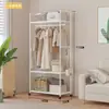 Perchero de Lujo Ligero, Perchero Sencillo, Perchero Estilo Japonés y Coreano, Estante de Almacenamiento Multifuncional, Exclusivamente para Comerciantes Transfronterizos y Supermercados